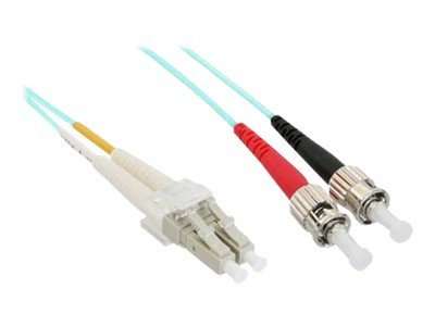InLine LWL Duplex Kabel - LC/ST - 50/125µm - OM3 - 5m