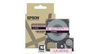 Epson LabelWorks LK-4PAS - Sanftes Pink/Grau - Rolle (1,2 cm)