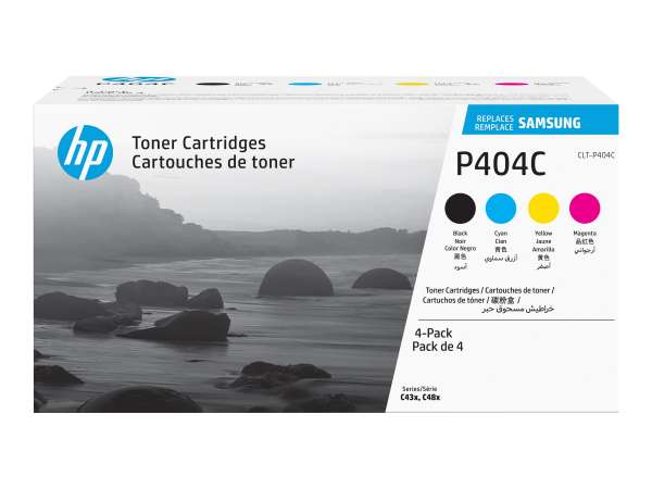 HP CLT-P404C - 4er-Pack - Schwarz, Gelb, Cyan, Magenta - original - Tonerpatrone (SU365A)