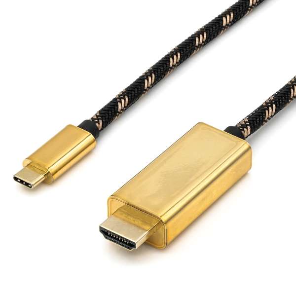 ROLINE Gold - Adapterkabel - 24 pin USB-C männlich