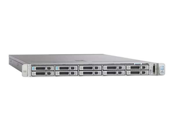 Cisco Business Edition 6000H (Export Restricted) M5 - Server - Rack-Montage - 1U - zweiweg - 2 x Xeo