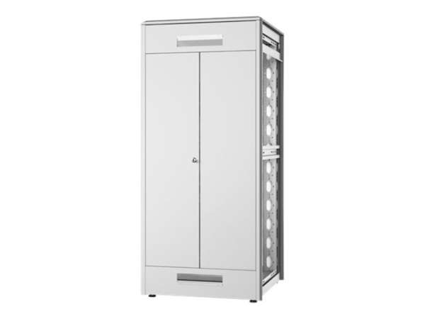 DIGITUS Professional Unique DN-31107 - Schrank Netzwerkschrank - Hellgrau, RAL 7035 - 36U - 48.3 cm