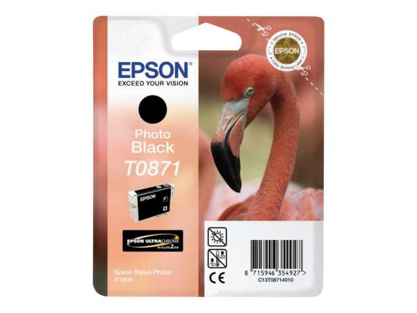Epson T0871 - 11.4 ml - Photo schwarz - original