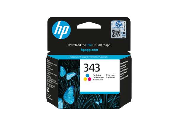 HP 343 - Farbe (Cyan, Magenta, Gelb) - original
