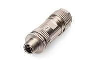 DIGITUS Netzwerkanschluss - M12 (S) gerade/schraubbar