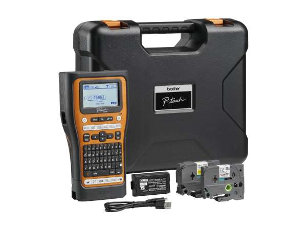 Brother P-Touch PT-E560BTVP - Beschriftungsgerät - s/w - Thermotransfer - Rolle (2,4 cm)