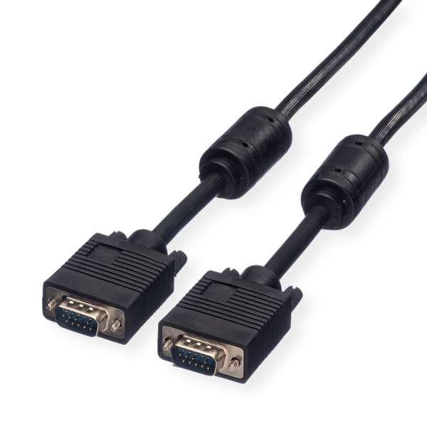 ROLINE VGA-Kabel - HD-15 (VGA) (M) zu HD-15 (VGA)