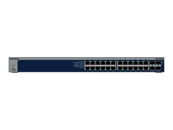 Netgear S3600 Series XS724TM - Switch - 2+/L3