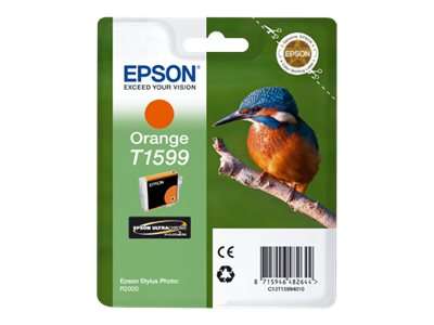 Epson T1599 - 17 ml - orange - original - Blisterverpackung