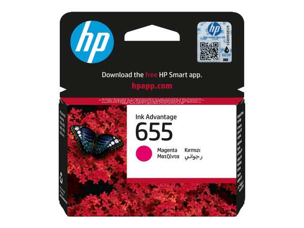 HP 655 - Magenta - original - Tintenpatrone -