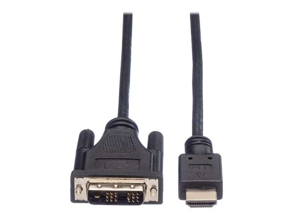 ROLINE Adapterkabel - DVI-D männlich zu HDMI