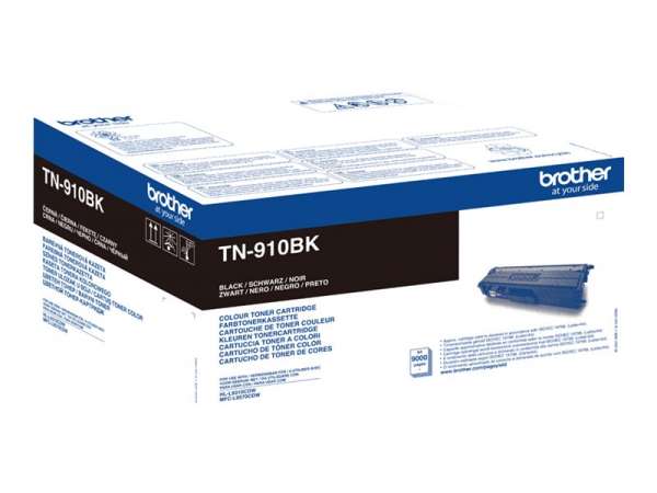 Brother TN910BK - Schwarz - original - Tonerpatrone
