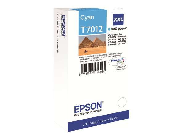 Epson T7012 - 34.2 ml - Größe XXL - Cyan - original