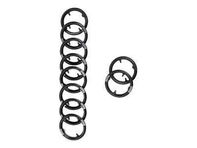 EPOS Size L - Ohrpolster-Halterungsring für Headset - Schwarz (Packung mit 10)