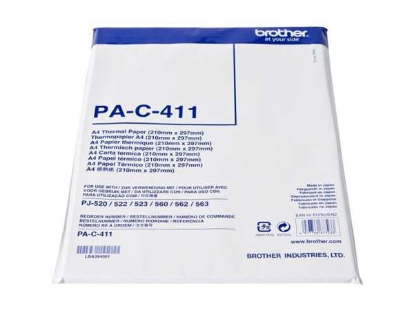 Brother A4 (210 x 297 mm) 100 Blatt Thermopapier