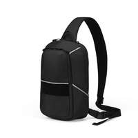 Dicota Reflective - Tragetasche für Tablet - 600D RPET - Schwarz - bis zu 32,8 cm (bis zu 12,9")