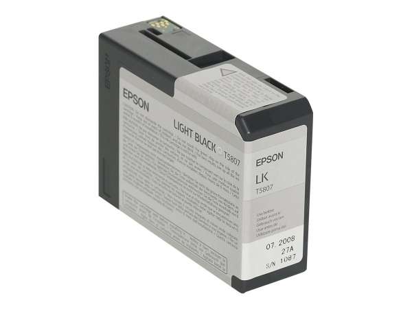 Epson T580 - 80 ml - Schwarz - original - Tintenpatrone