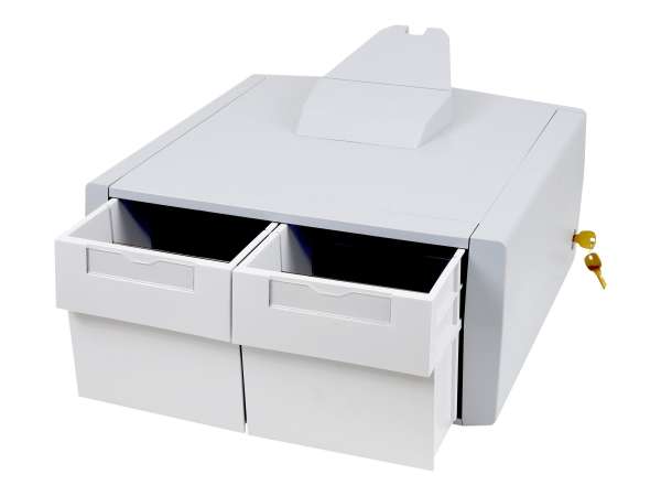 Ergotron Primary Double Tall - Montagekomponente (2 Schubladen Modul)