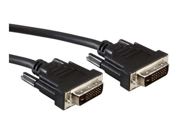 ROLINE DVI-Kabel - Dual Link - DVI-D (M) zu DVI-D (M)