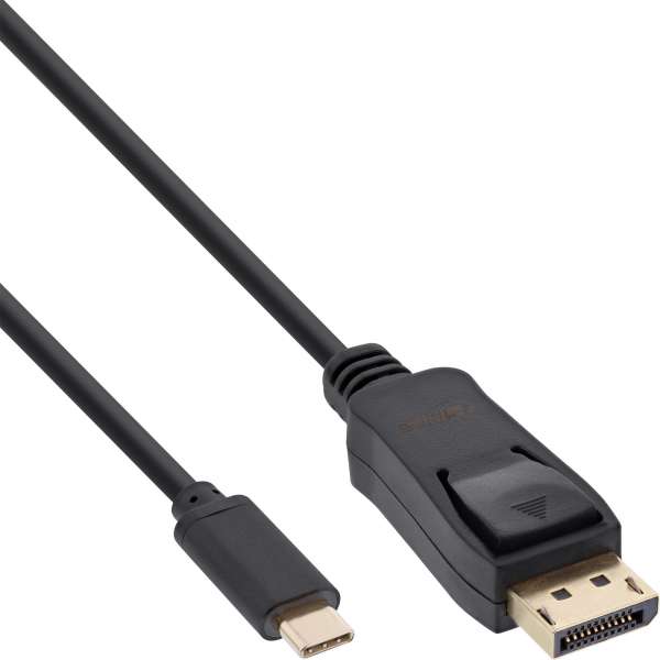 InLine USB Display Kabel - USB-C Stecker zu DisplayPort Stecker - 3m