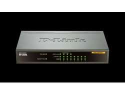 D-Link DES 1008PA - Switch - unmanaged - 4 x 10/100 (PoE)
