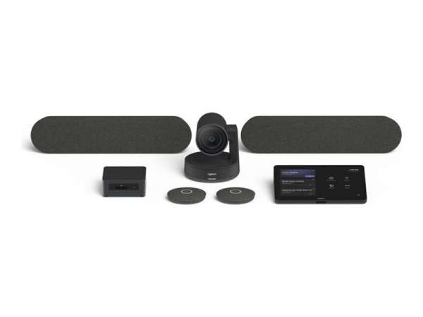Logitech Large Microsoft Teams Rooms with Tap + Rally Plus + ASUS NUC