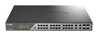 D-Link DSS 200G-28MP - Switch - managed - 24 x 10/100/1000 (PoE)