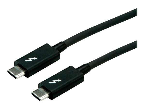 ROLINE USB-Kabel - 24 pin USB-C (M) umkehrbar zu 24 pin USB-C (M)
