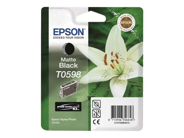 Epson T0598 - 13 ml - mattschwarz - original