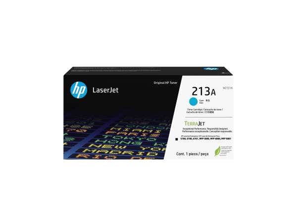 HP 213A - Cyan - original - LaserJet - Tonerpatrone (W2131A)