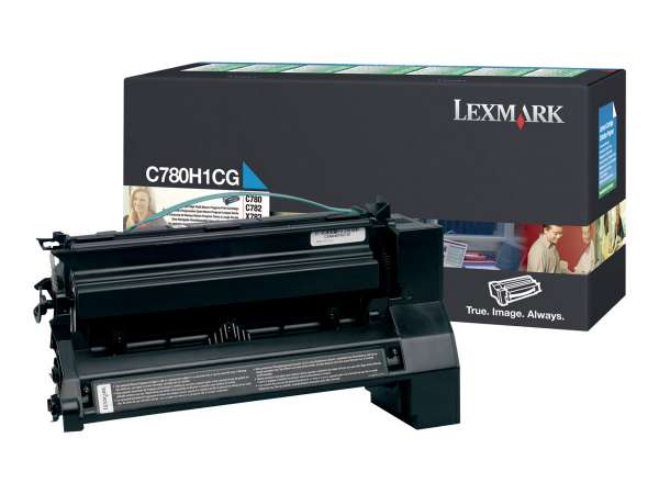 Lexmark Hohe Ergiebigkeit - Cyan - original