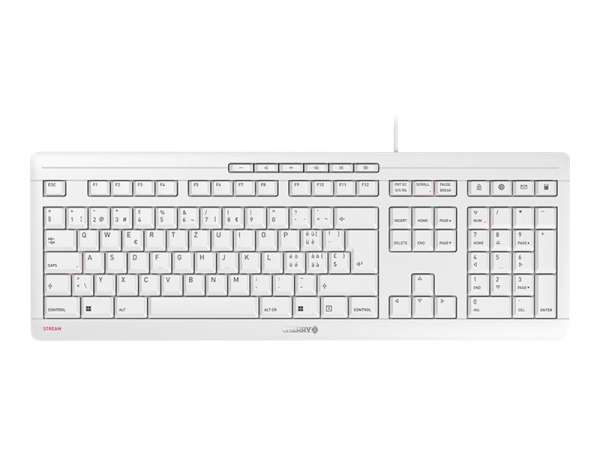 Cherry STREAM KEYBOARD - Tastatur - USB - Schweiz