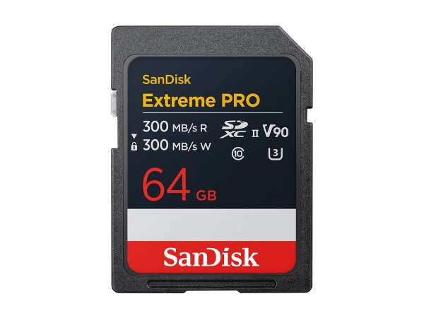 SanDisk Extreme Pro - Flash-Speicherkarte - 64