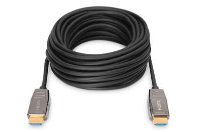 DIGITUS HDMI AOC Hybrid Glasfaserkabel, UHD 8K, 15 m