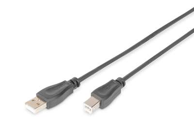 DIGITUS USB-A USB-B Anschlusskabel, 3m