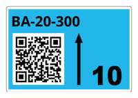 Brother Hellblau - 70 x 110 mm 260 Etikett(en) (1 Rolle(n)