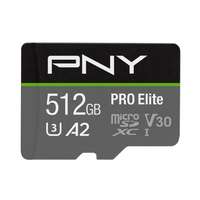 PNY PRO Elite - Flash-Speicherkarte (microSDXC-an-SD-Adapter inbegriffen)