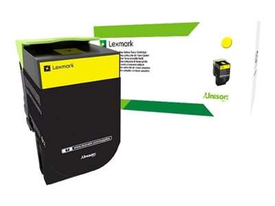 Lexmark Gelb - original - Tonerpatrone - für