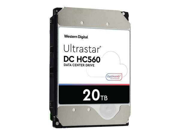 WD Ultrastar DC HC560 - Festplatte - 20 TB - intern - 3.5" (8.9 cm)