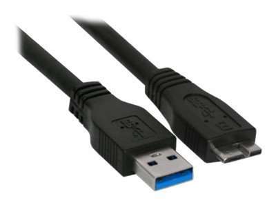 InLine USB 3.2 Gen.1 Kabel - A an Micro B - schwarz - 2m