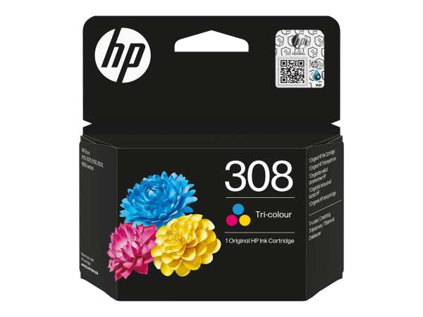 HP 308 - Gelb, Cyan, Magenta - original - Blisterverpackung