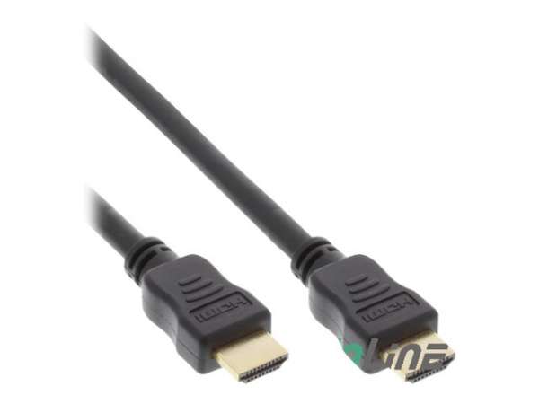 InLine HDMI-High Speed Kabel mit Ethernet - Premium - 4K2K - ST/ST - schwarz - 10m