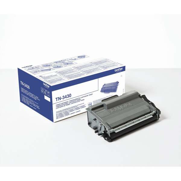Brother TN3430 - Schwarz - original - Tonerpatrone