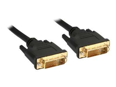 InLine DVI-D Anschlusskabel Premium - digital 24+1 ST / ST - Dual Link - 15m