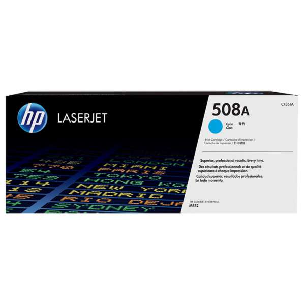 HP 508A - Cyan - Original - LaserJet - Tonerpatrone (CF361A)