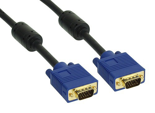 InLine S-VGA Kabel Premium - 15pol HD Stecker / Stecker - schwarz - 3m