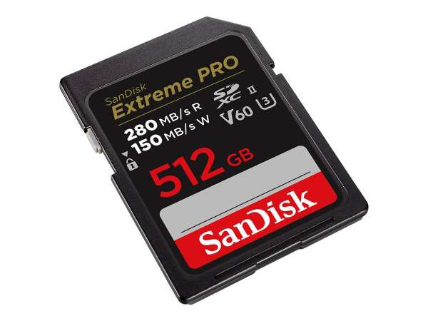 SanDisk Extreme Pro - Flash-Speicherkarte - 512