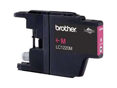 Brother LC1220M - Magenta - original - Blister mit akustischem / elektromagnetischem Alarm