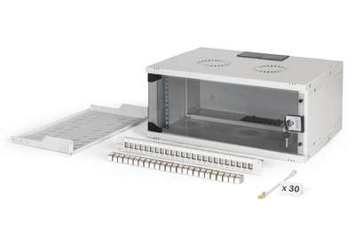 DIGITUS Netzwerk-Set SOHO Pro, 483 mm (19") - 4HE, 540 x 400 mm (B x T)