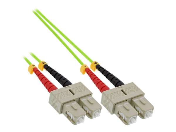InLine LWL Duplex Kabel - SC/SC - 50/125µm - OM5 - 10m
